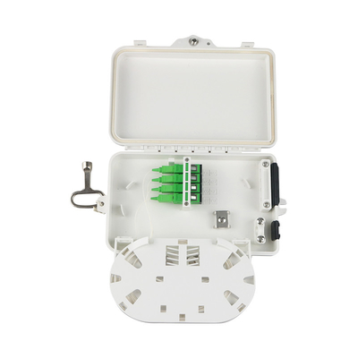 IP66  ABS PC 8 Port LC Fiber Access Terminal Box