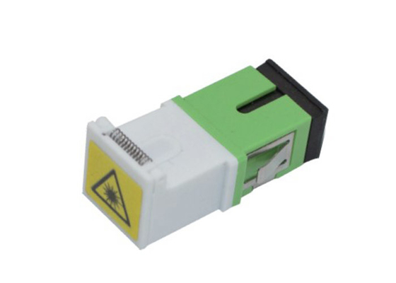 ISO9001 Ceramic Sleeve SC APC SX Fiber Optic Adapter