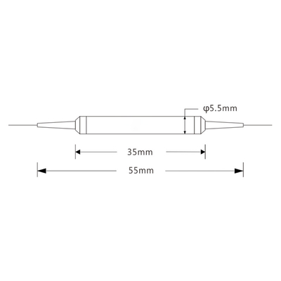 High Extinction Ratio In-Line Polarizer for Fiber Optic Communication and Sensing Applications 1310/1480/1550nm