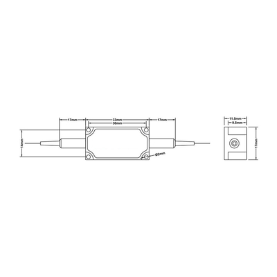 High Extinction Ratio In-Line Polarizer for Fiber Optic Communication and Sensing Applications 1310/1480/1550nm